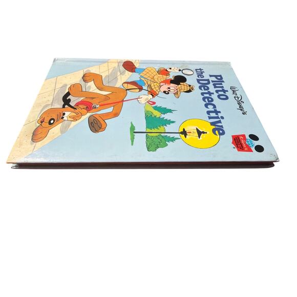 Walt Disney's Pluto the Detective Wonderful World of Reading Hardcover Book - Picture 10 of 11